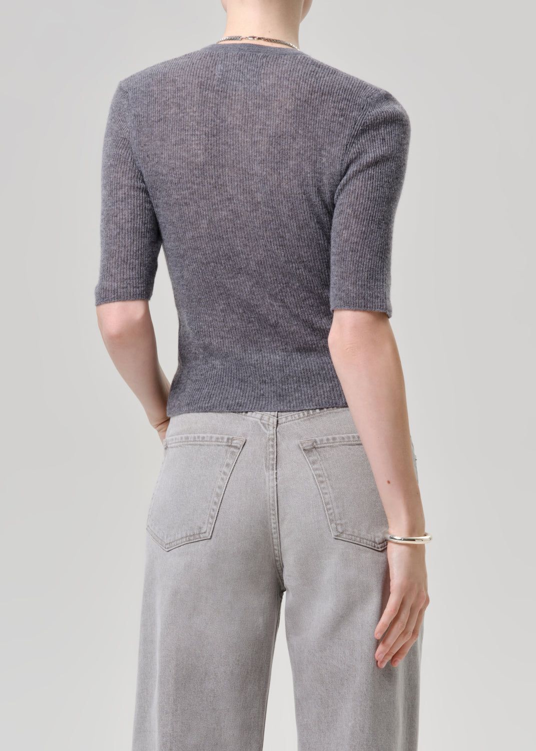 Tabitha Cardigan - Charcoal Heather
