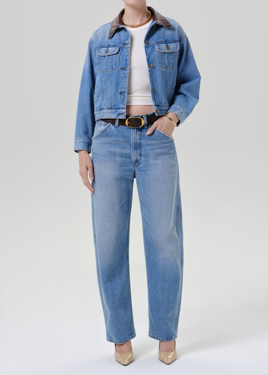 Skylar Denim Jacket - Sunlit