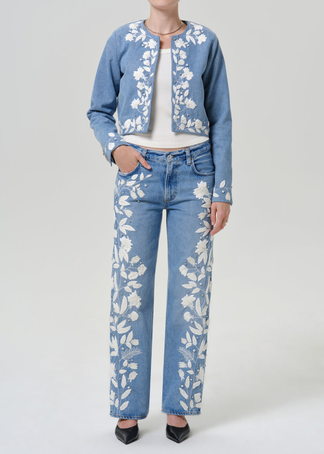 Flora Jacket in Cupid