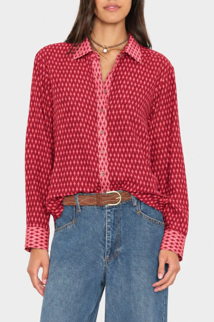 Beau Shirt - Pink Diamond