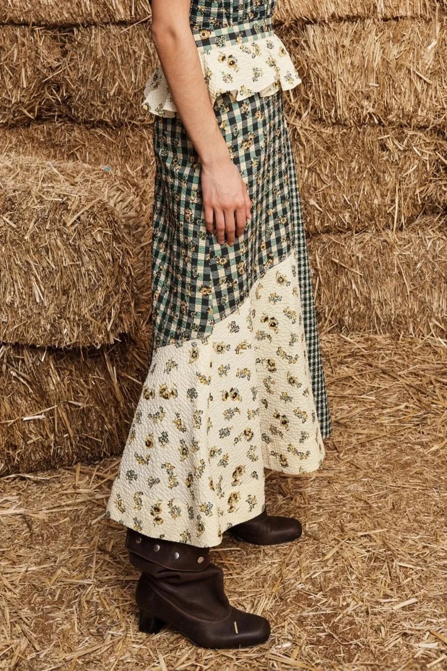 Outrider Seersucker Skirt - Multi