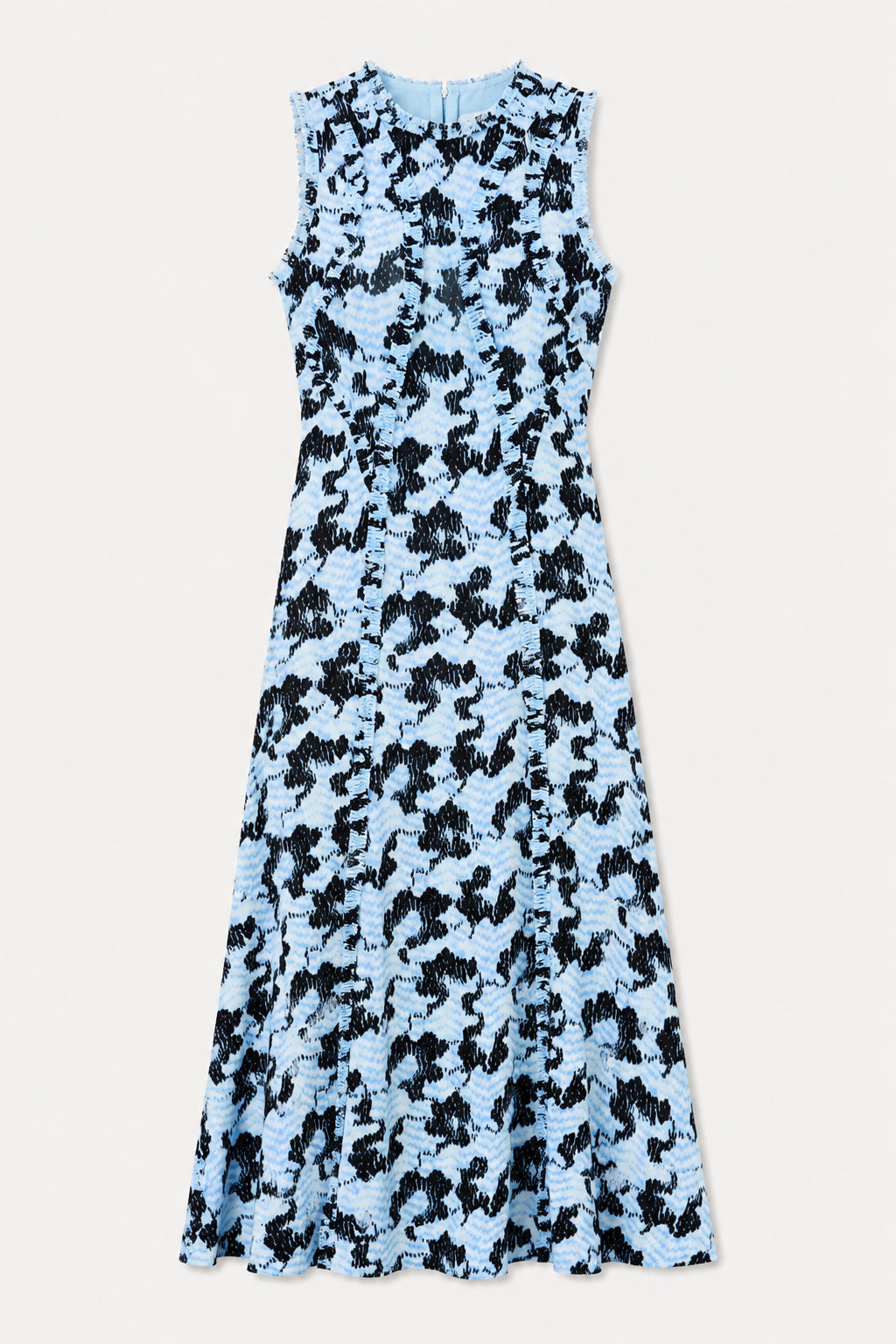 Isabelle SL Jersey Dress - Ciel