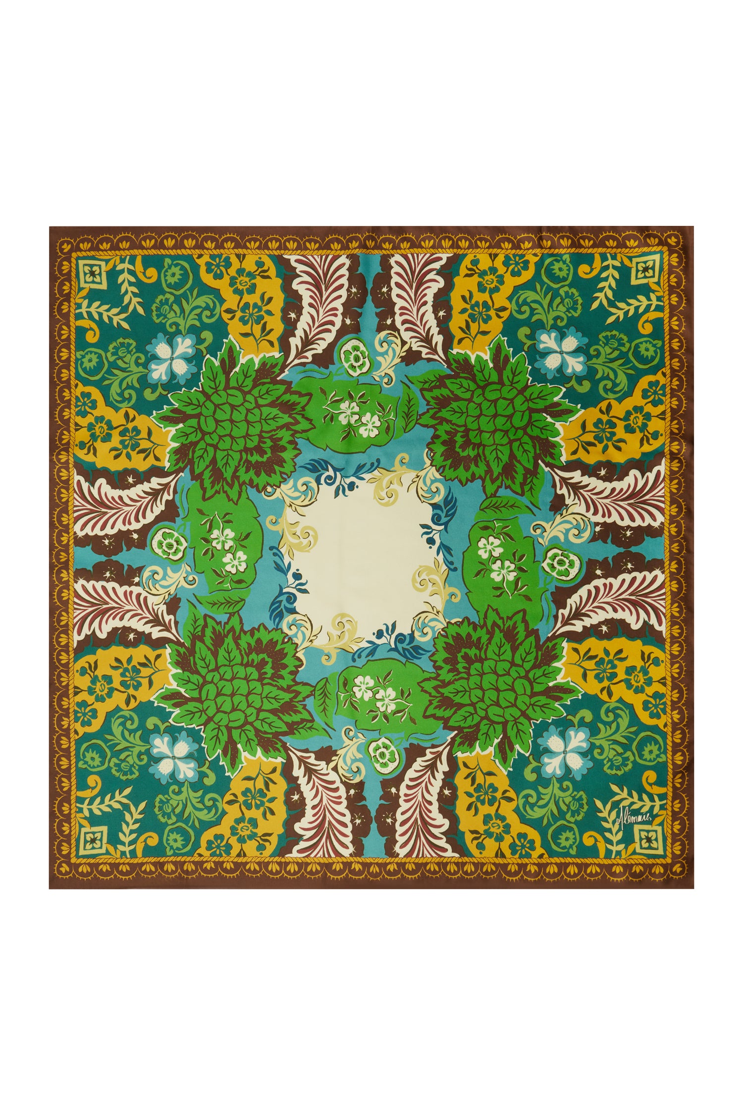 Florence Silk Scarf Multi