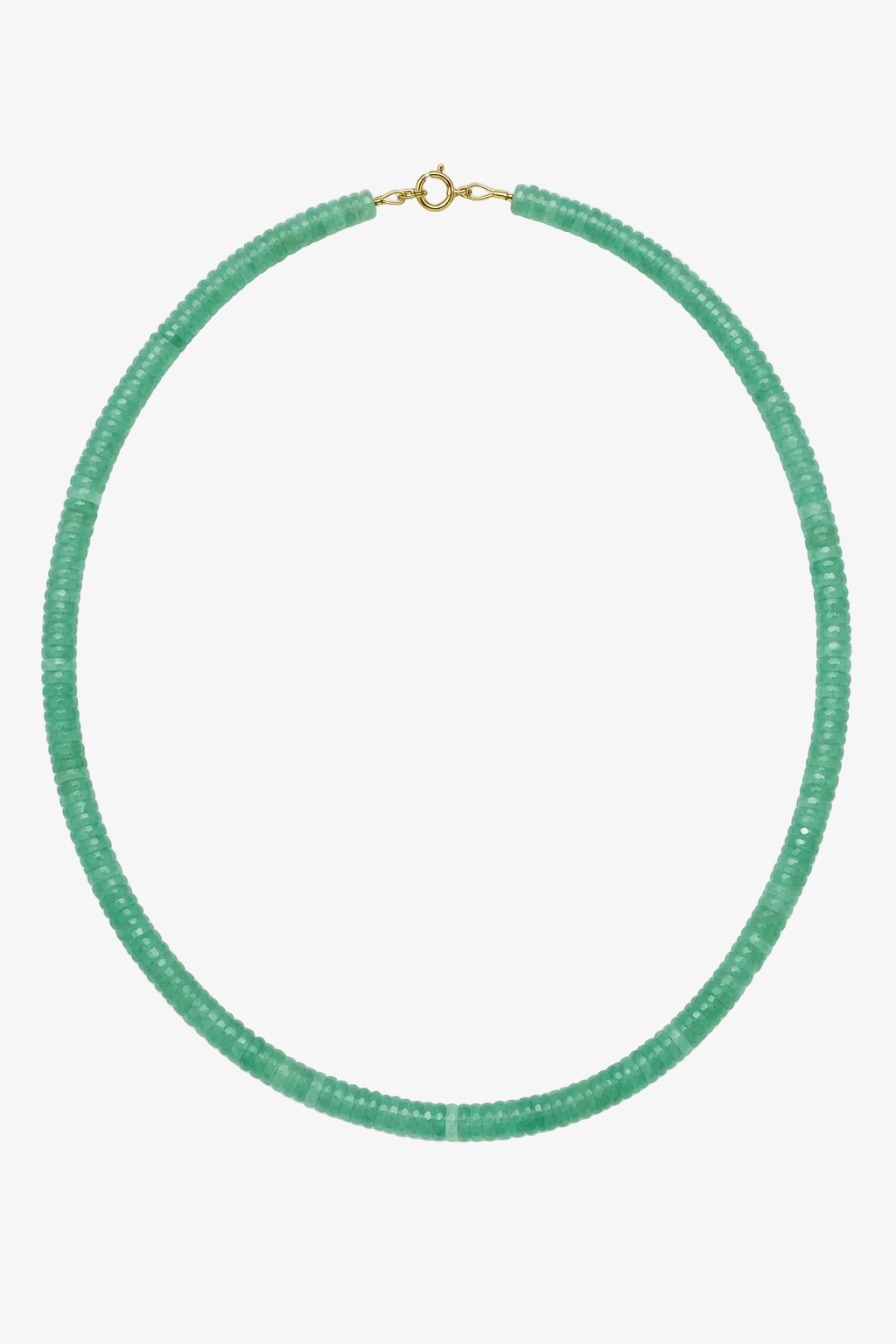 Chrysoprase Heishi Necklace