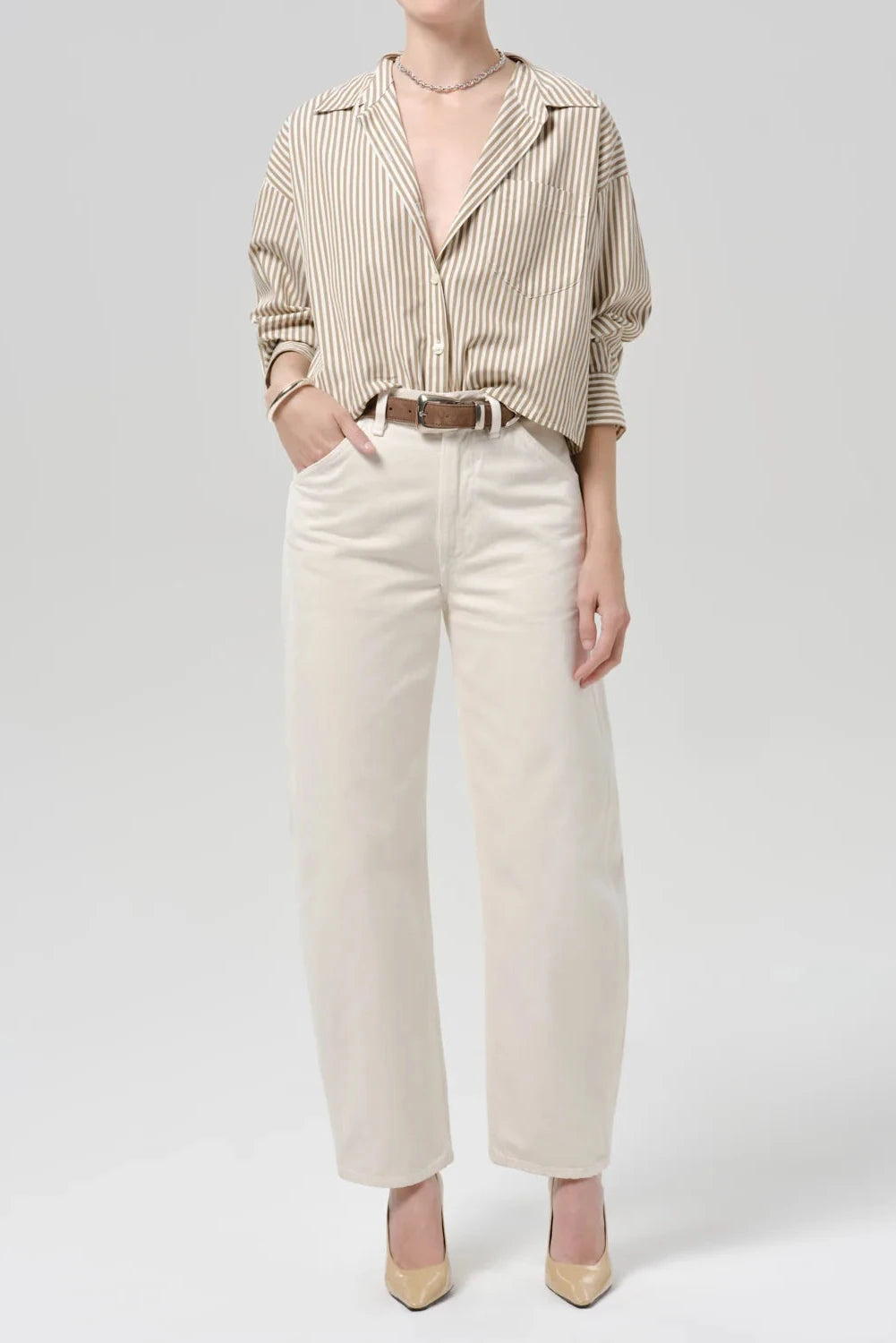 Petit Ami Shirt - Sandatlas Stripe