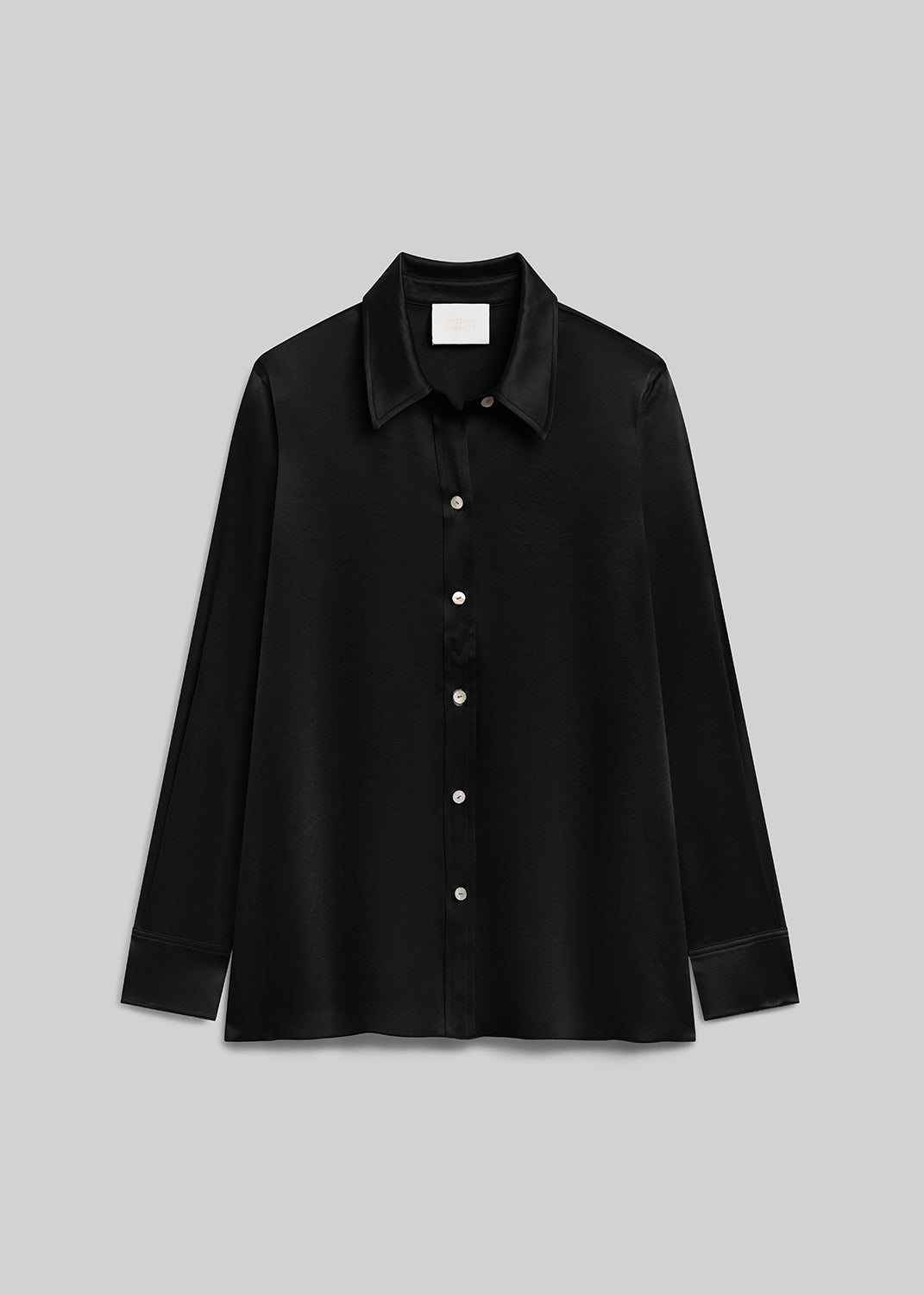 Tullah Shirt in Black - flat