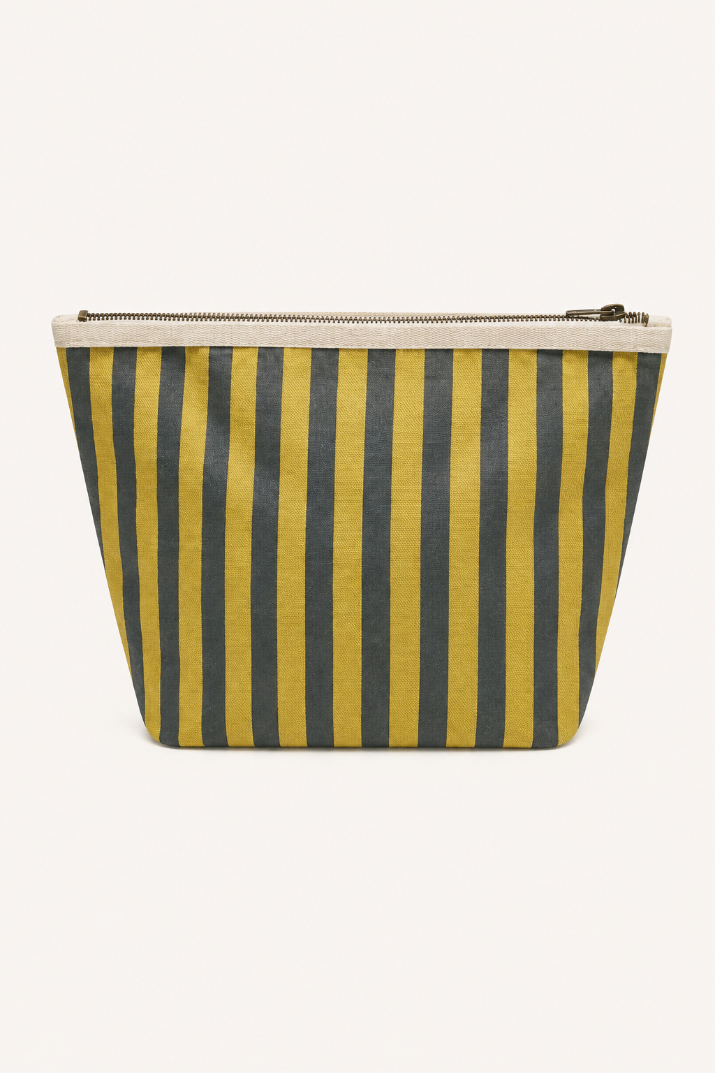 The Stripe Pouch - Citron Mini Prep Stripe