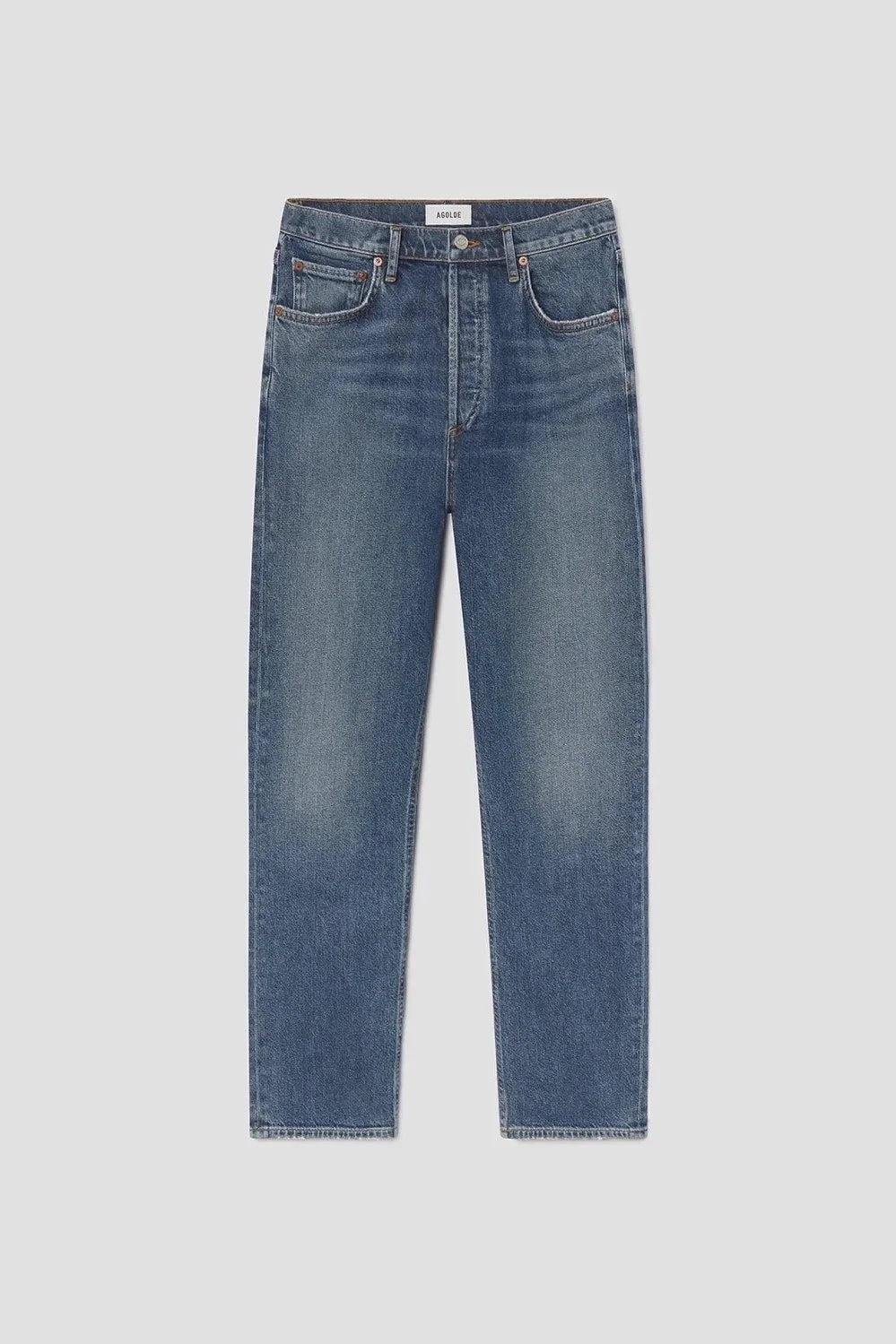 90's Pinch Waist Crop - Overcast