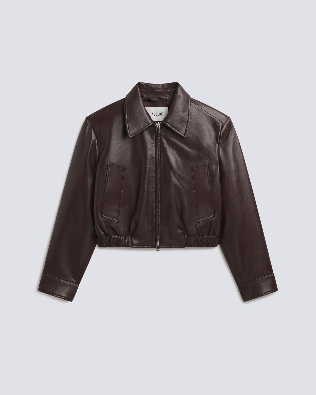 Nahla Cropped Jacket - Madera