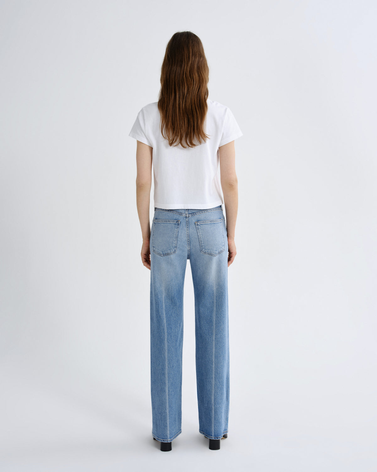Adine Shrunken Tee - White