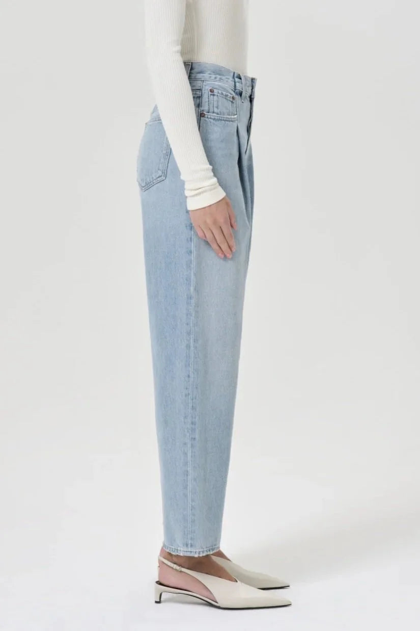 Fold Waistband Jean - Sideline