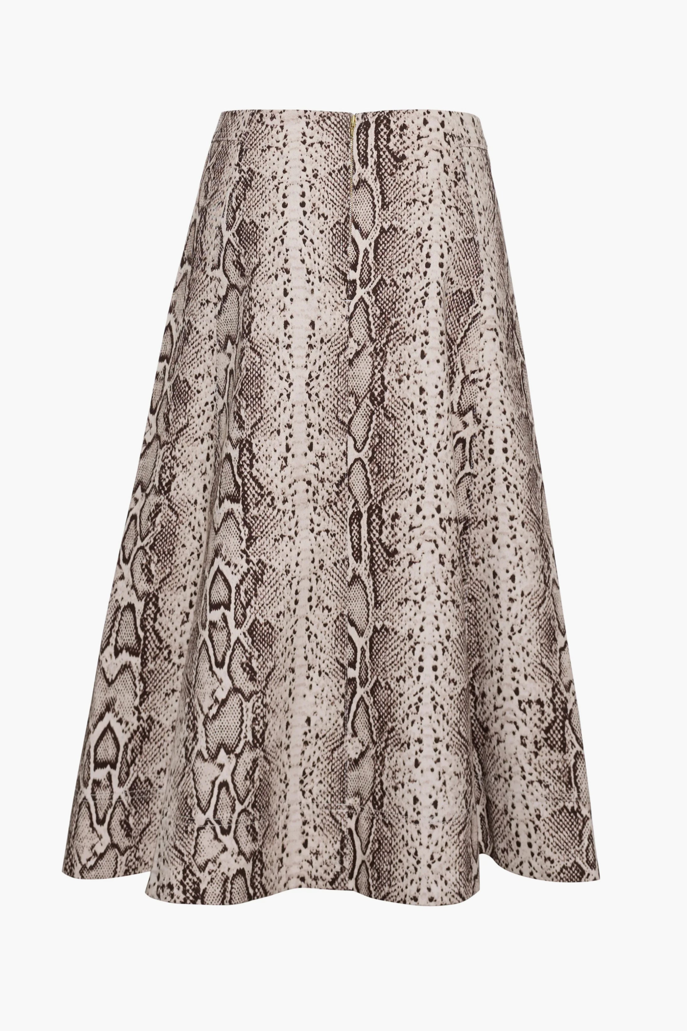 Aisha Skirt - Classic Snake Grey