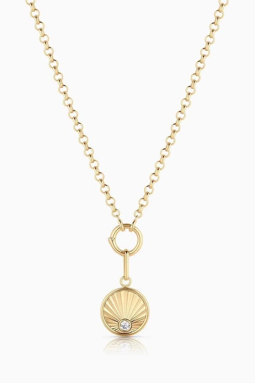 Birth of Venus Rolo Necklace - Gold