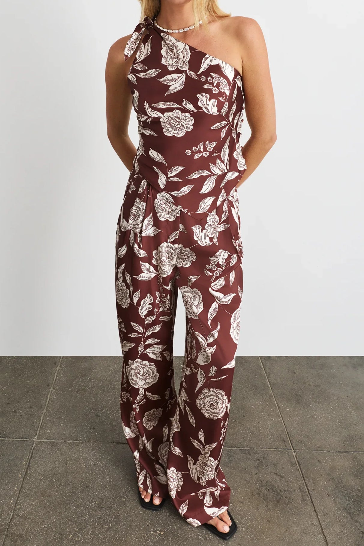Brigid Top - Redwood Multi