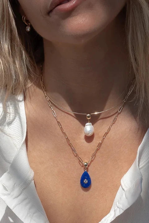 Monet Choker Necklace Gold