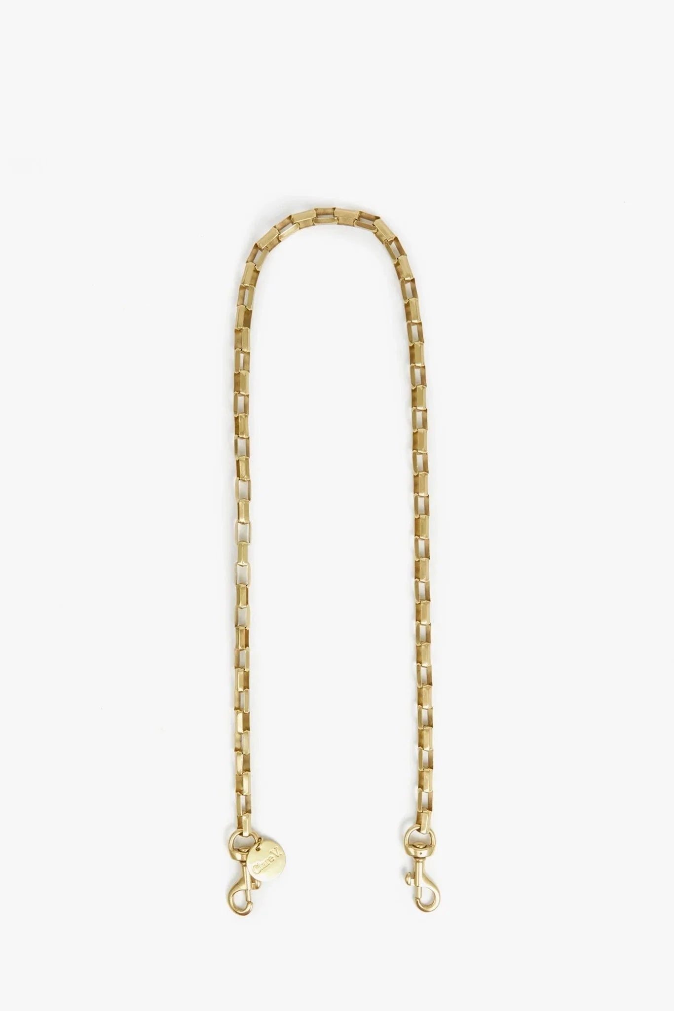 Box Chain Shoulder Strap - Brass