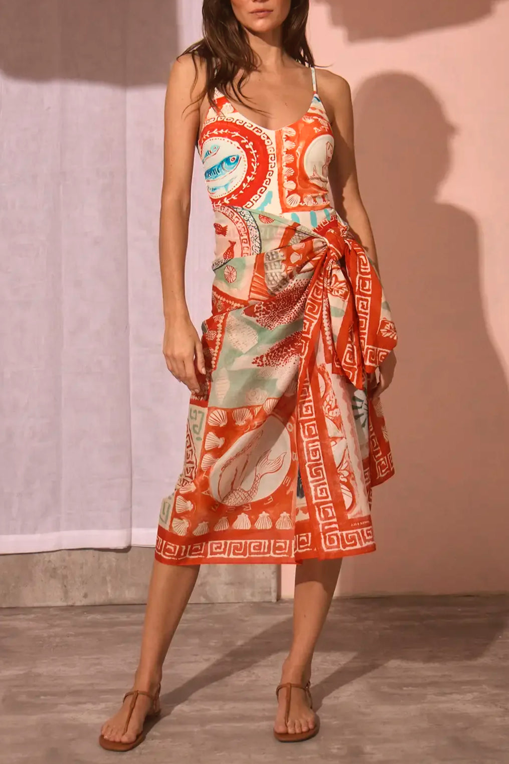 Sarong Cover Up - Lost at Sea