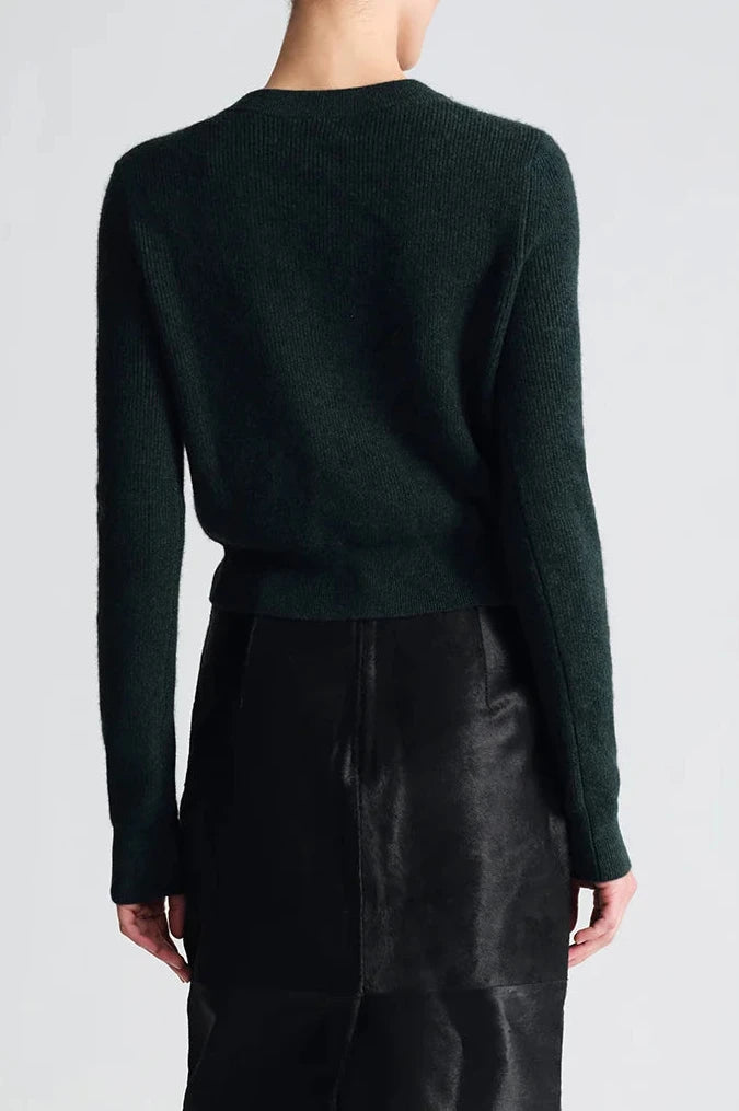 Ellery Cardigan - Pine Heather