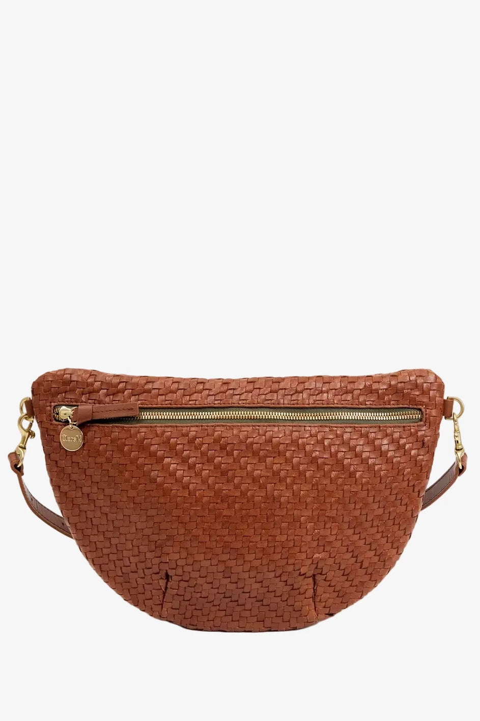Grande Fanny - Hazelnut Woven Zig-Zag