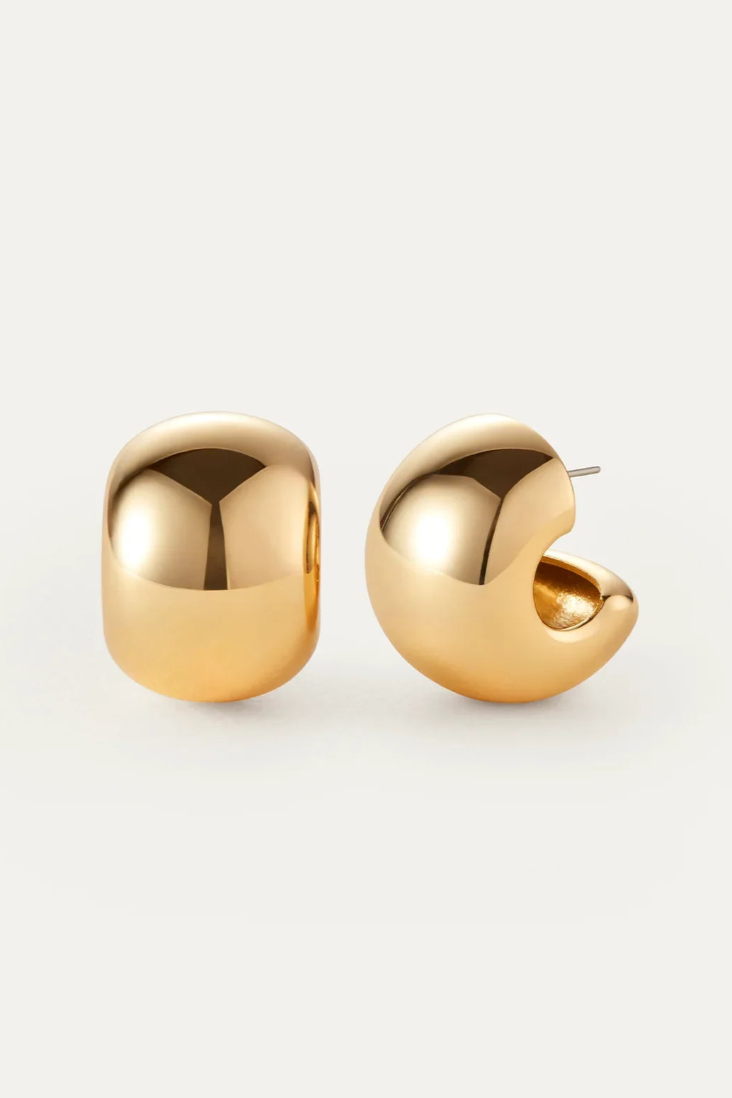 Gemma Hoops - Gold