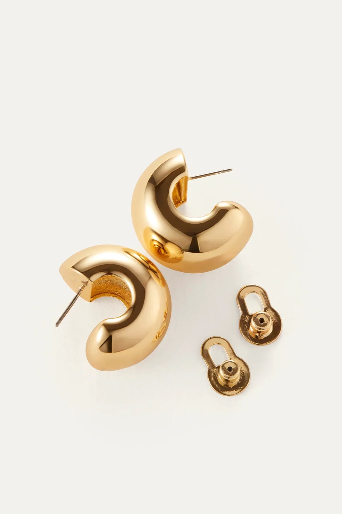 Gemma Hoops - Gold