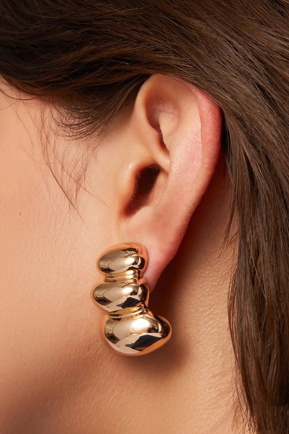 Non-Stop Earrings - Gold