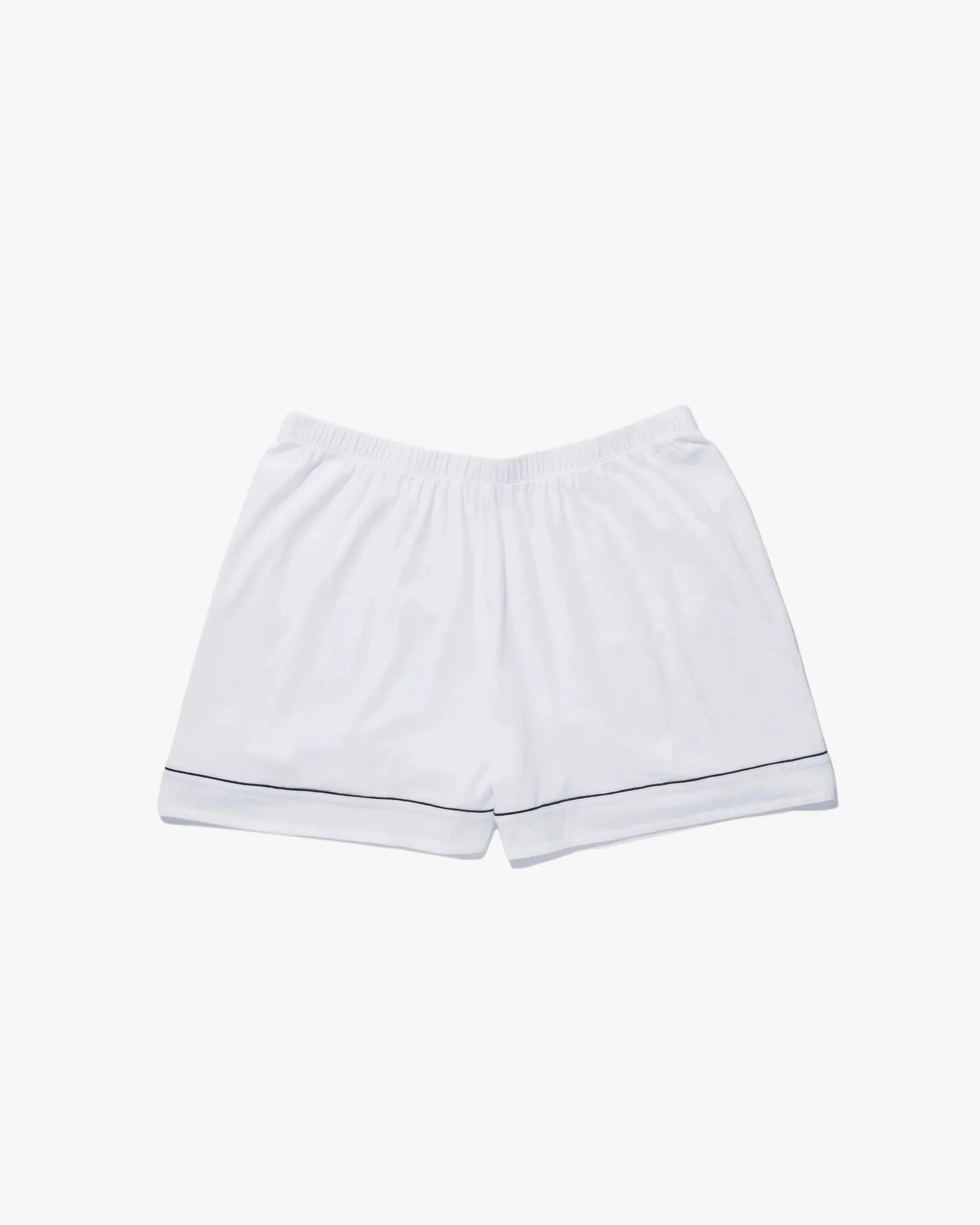 the Short PJ Set - White