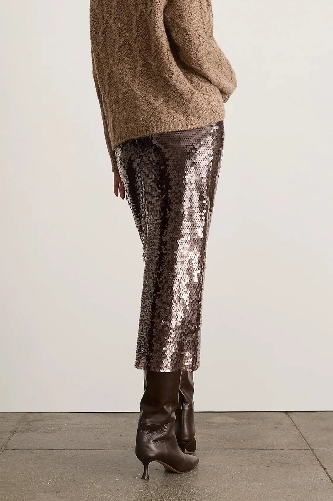 Kiah Skirt - Dark Fig