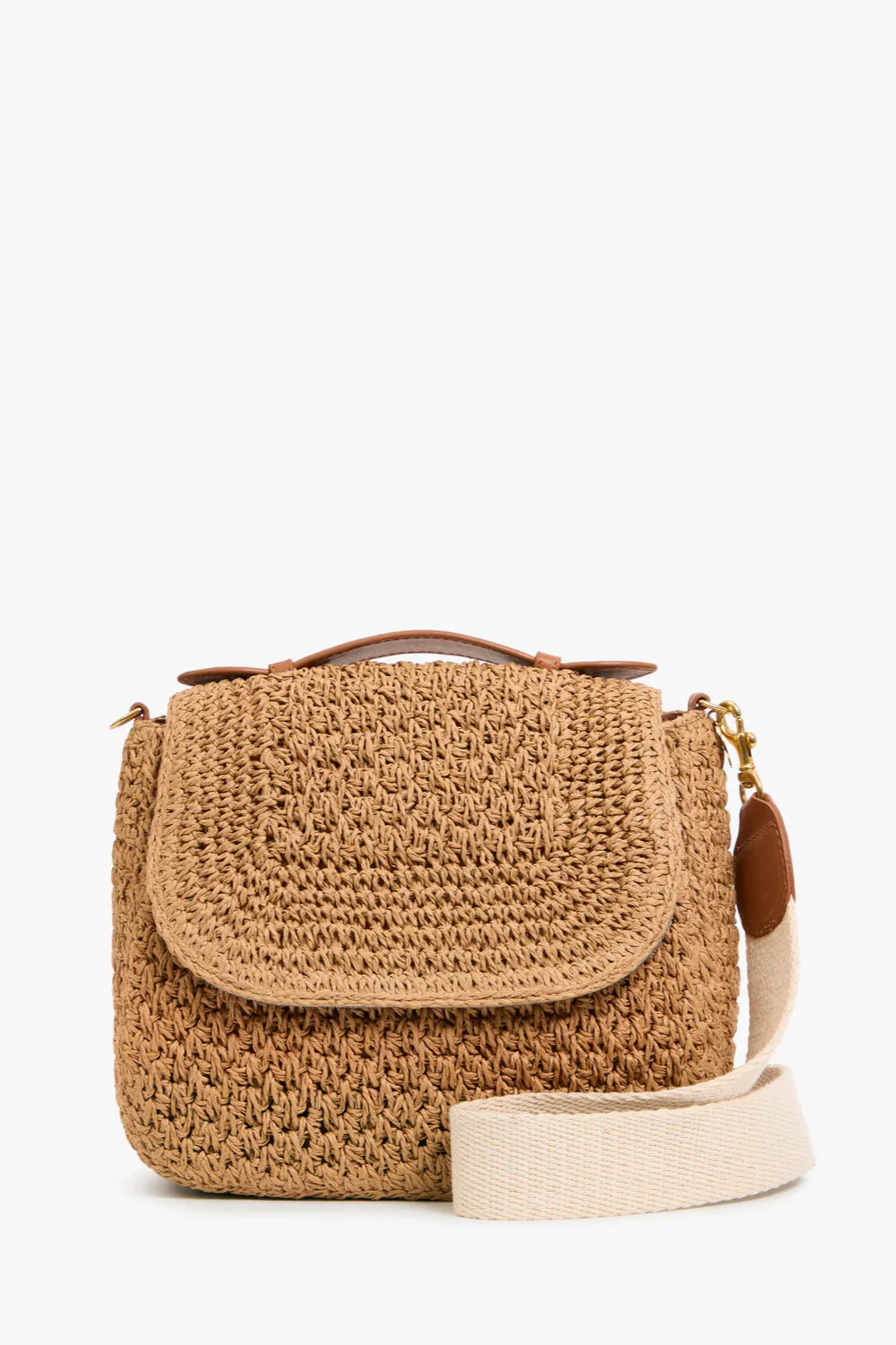 Louis w/ Top Handle - Palm Twisted Raffia