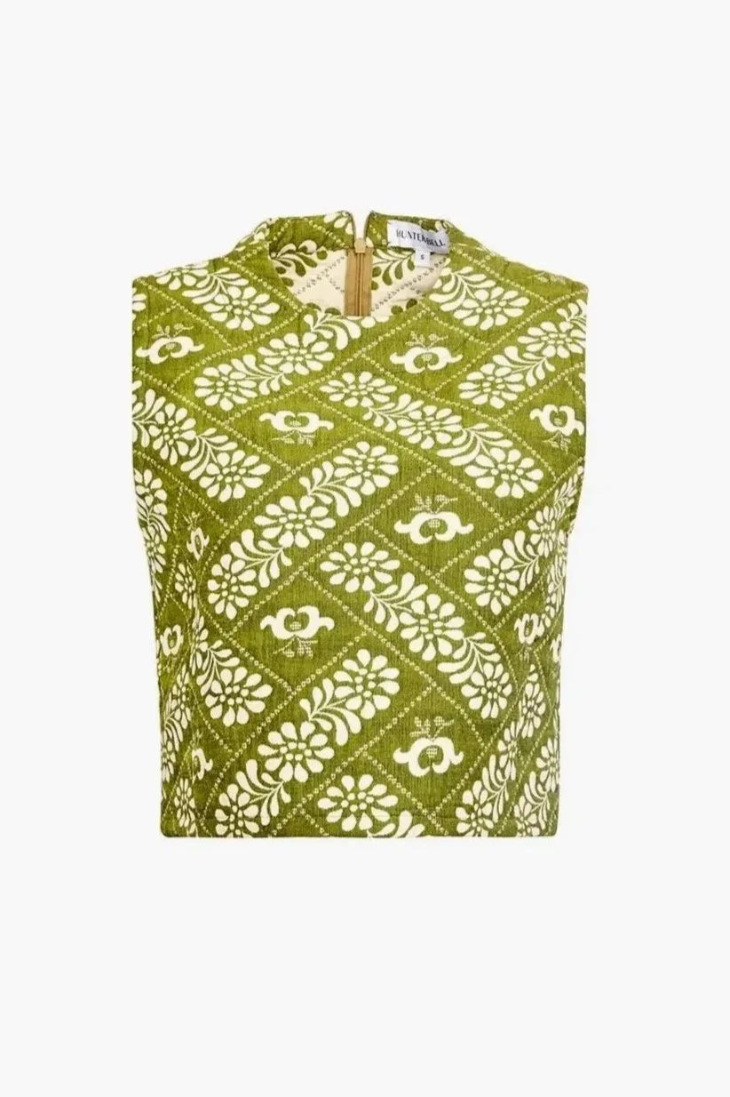 Manning Top - Legacy Jacquard Olive
