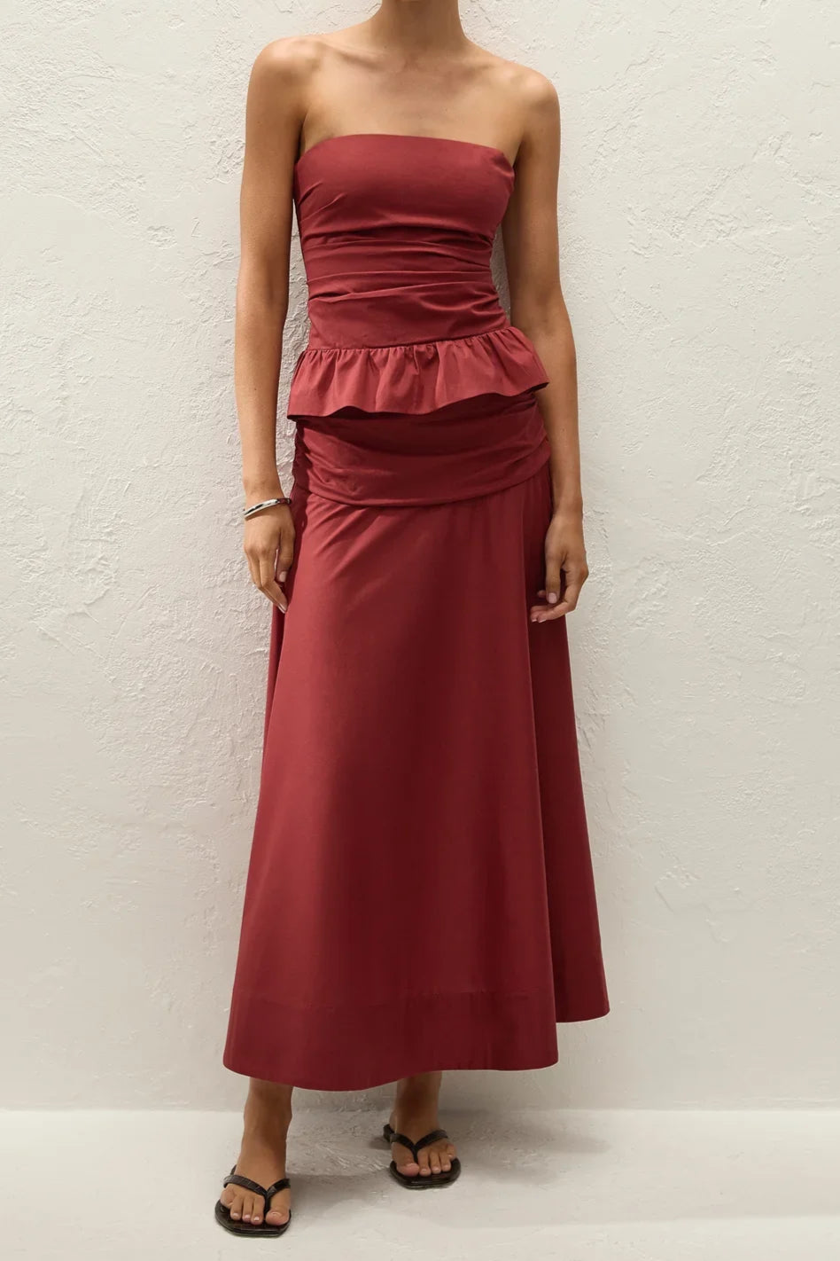 Simone Top - Porto Red