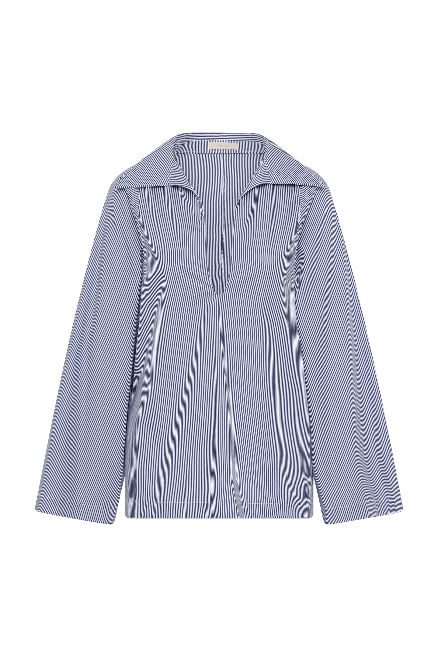 Gaia Top - Helle Stripe Vintage Navy