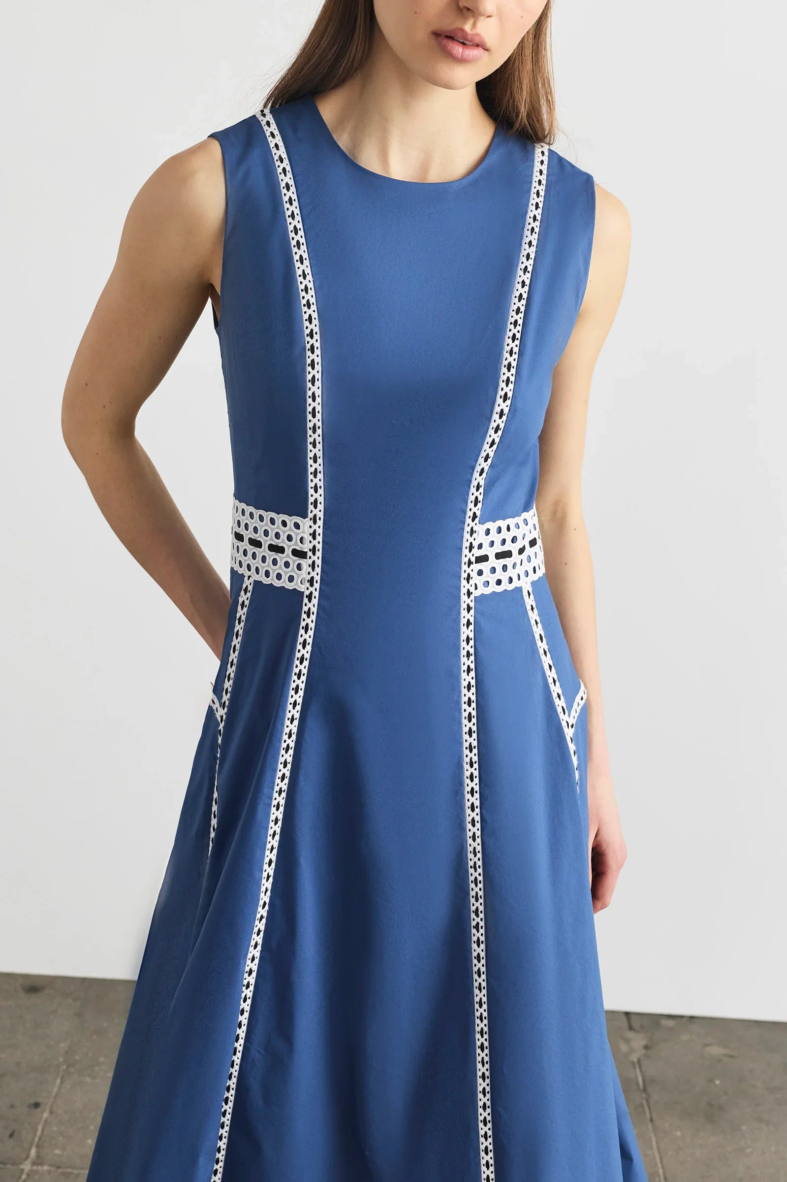 Sloane Dress - French Blue