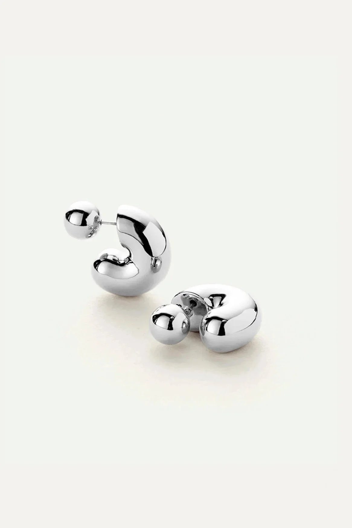 Tome Hoop Small - Silver