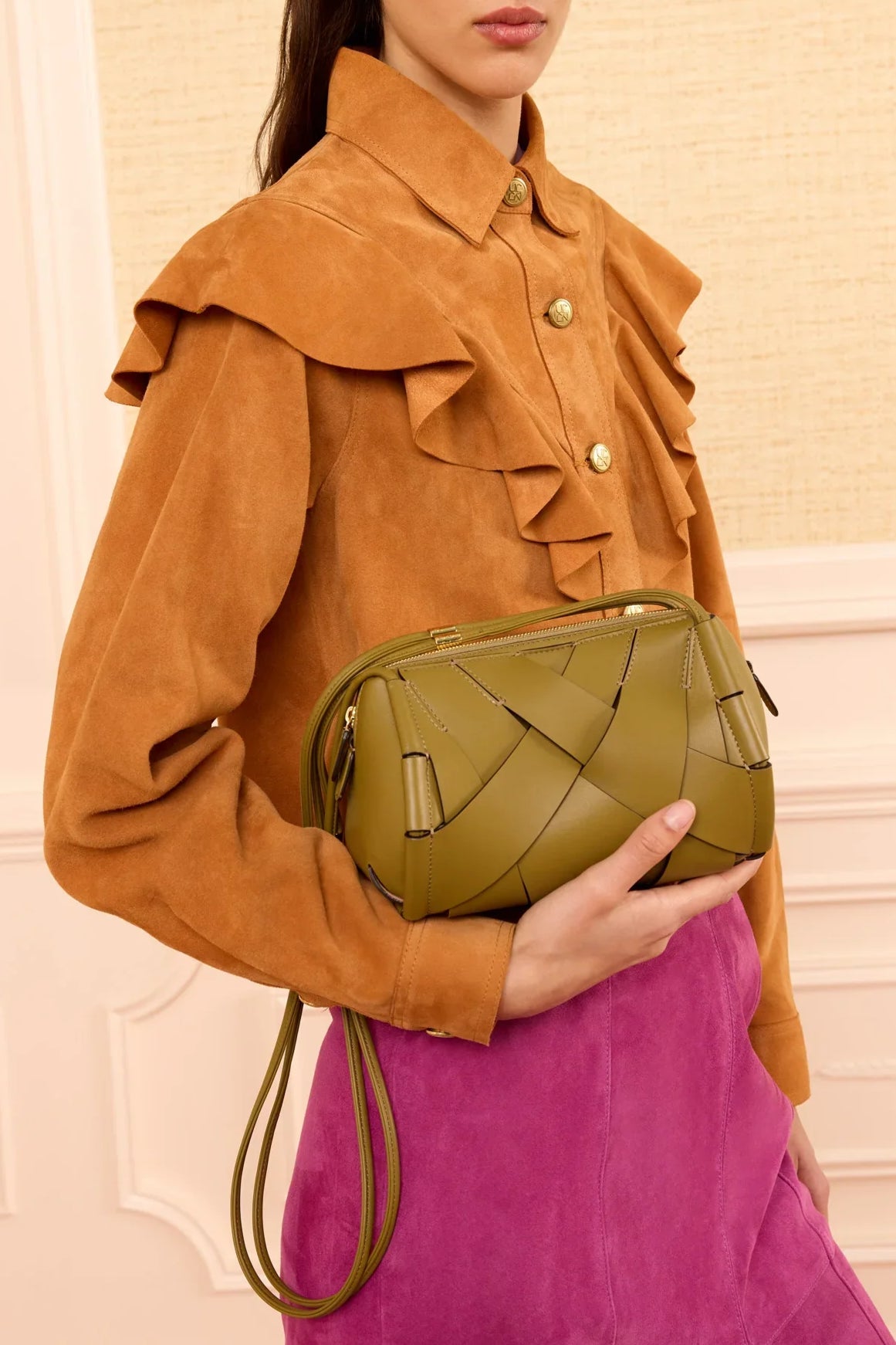 Charlotte Camera Bag - Olive