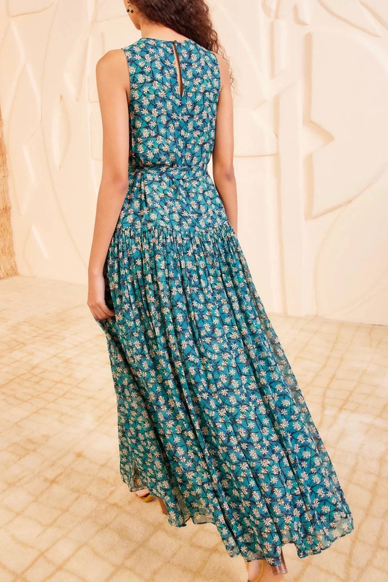 Eleni Dress - Clematis