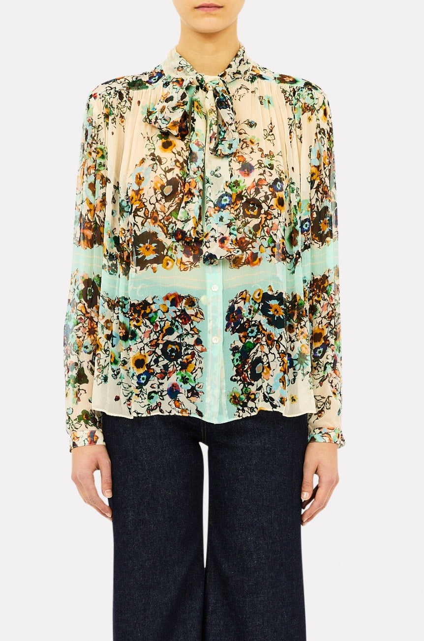 Vesela LS Blouse - Jasmine