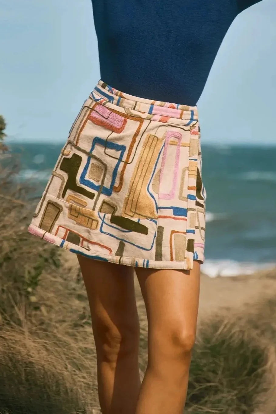 Powell Skirt - Montauk Tapestry