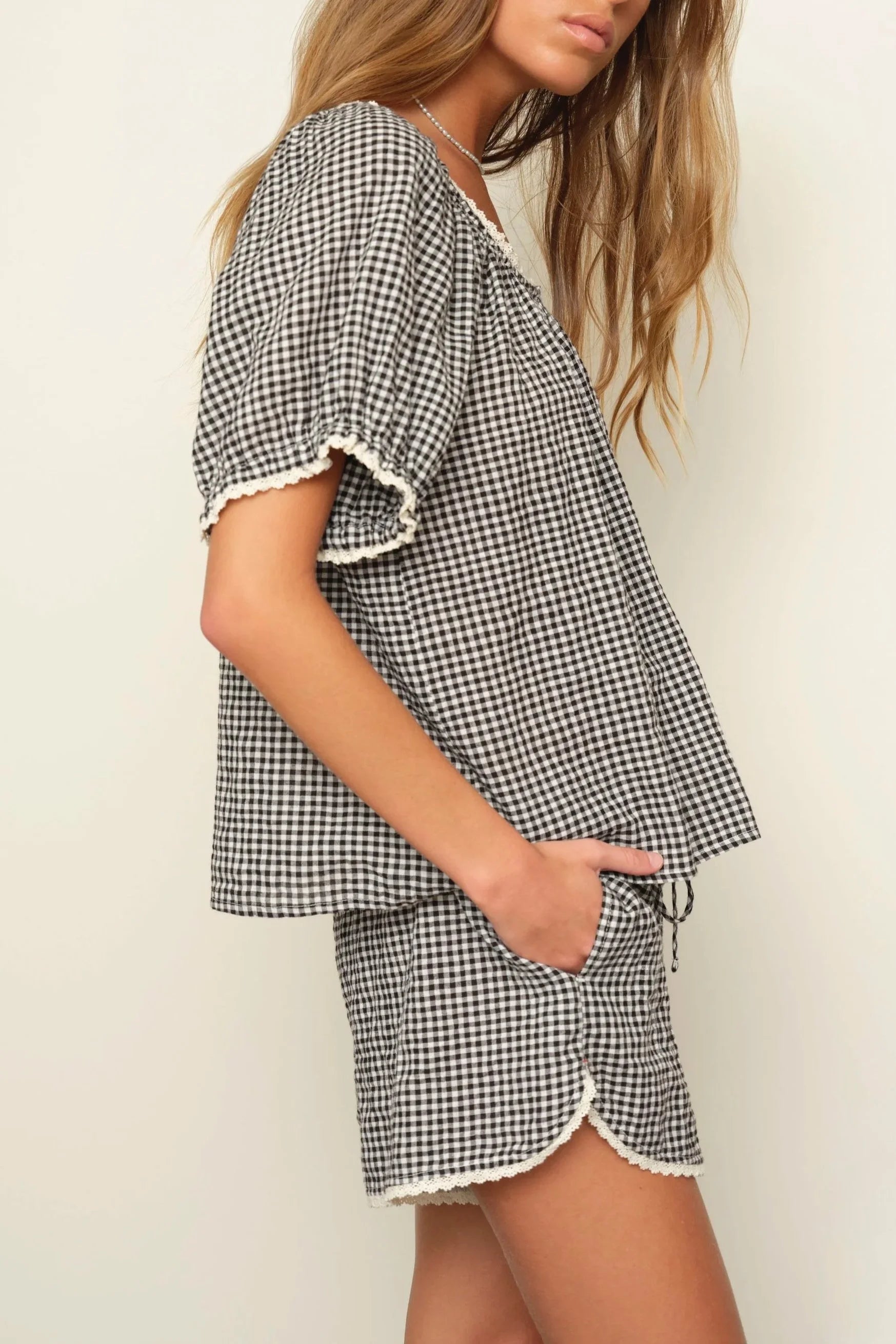 Maisie Top - Black Sand