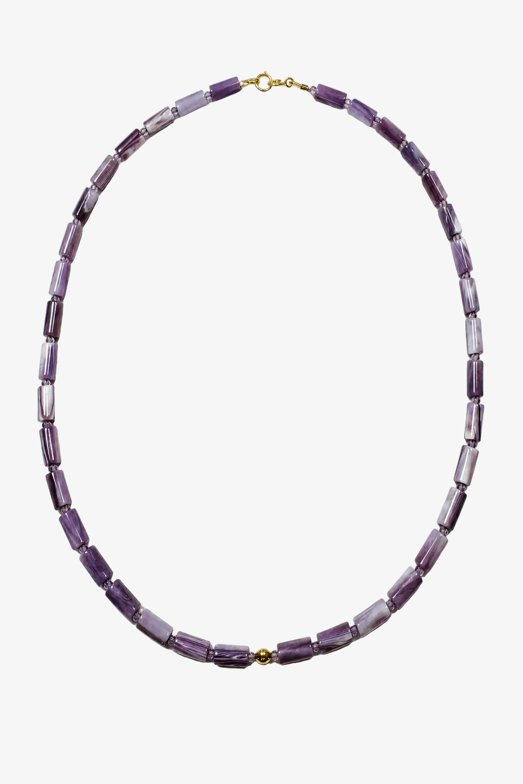 Tube Wampum Diamond Bead