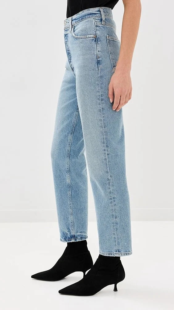 90s Pinch Waist Crop - Ripple