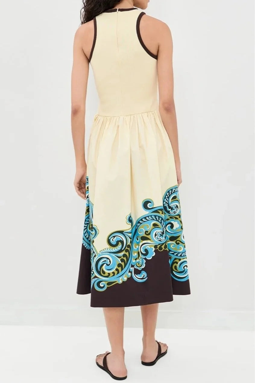 Natalia Tank Midi Dress - Cream