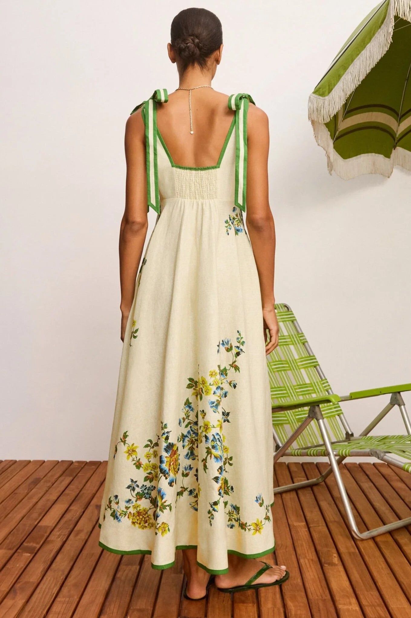 Phyllis Ballet Sundress - Cream