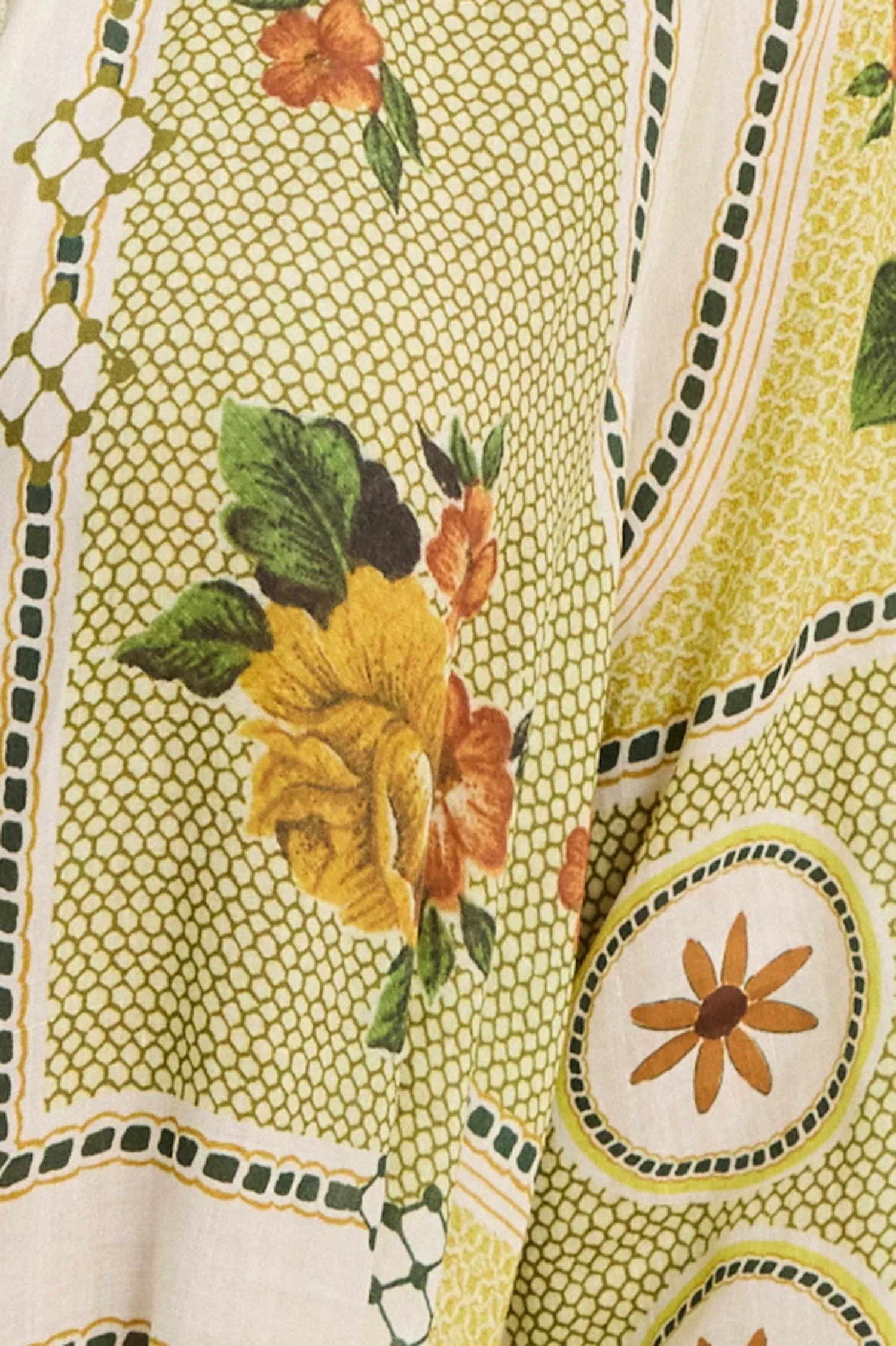 Dixie Shirtdress - Citrus