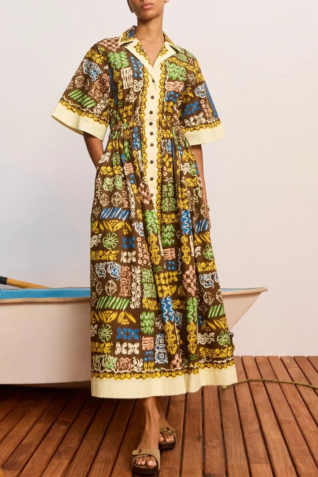 Minnie Shirtdress - Multi