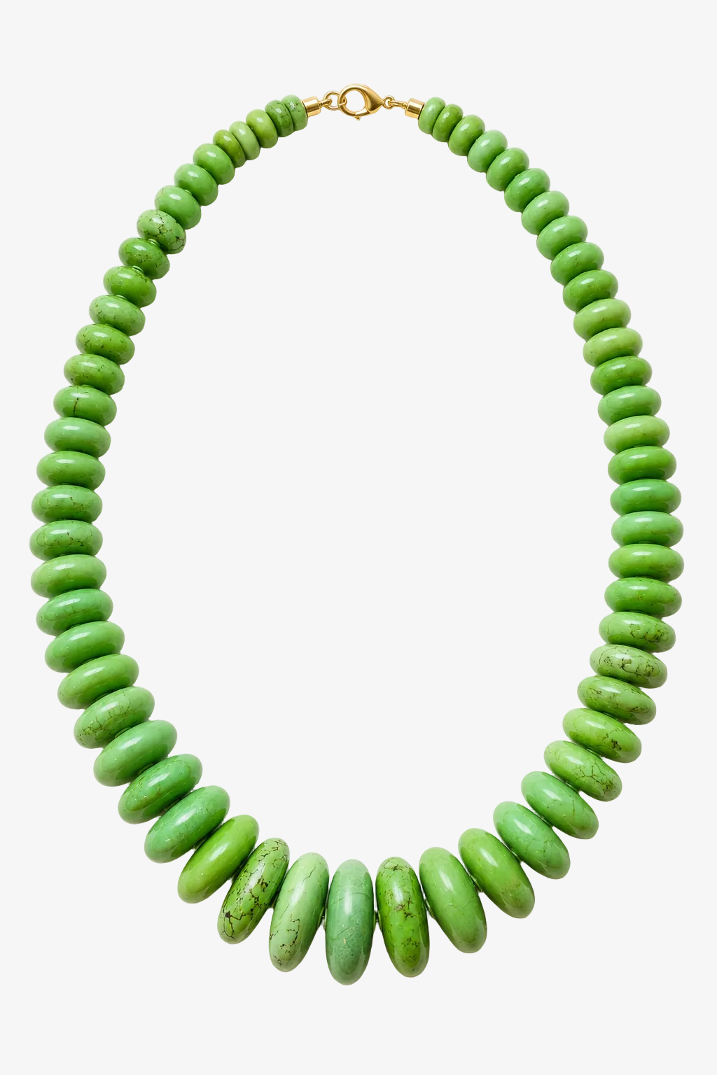 Turquoise Statement Necklace - Mint Green