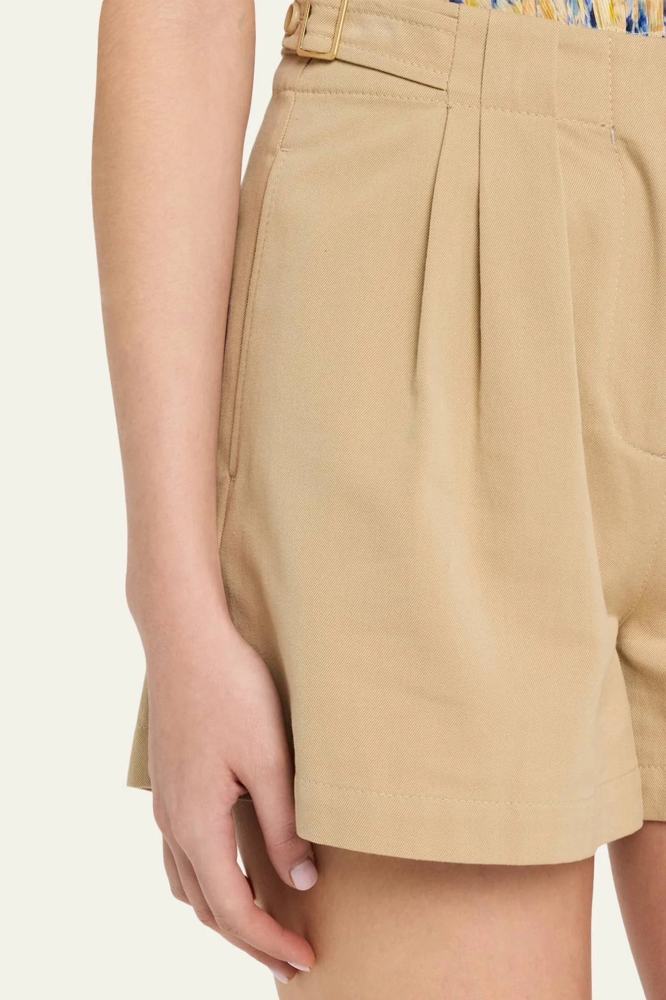 Kira Cotton Twill Short - Sahara