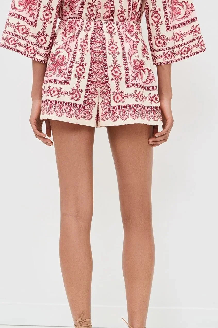 Roxy Shorts - Hudson Scarf Egret