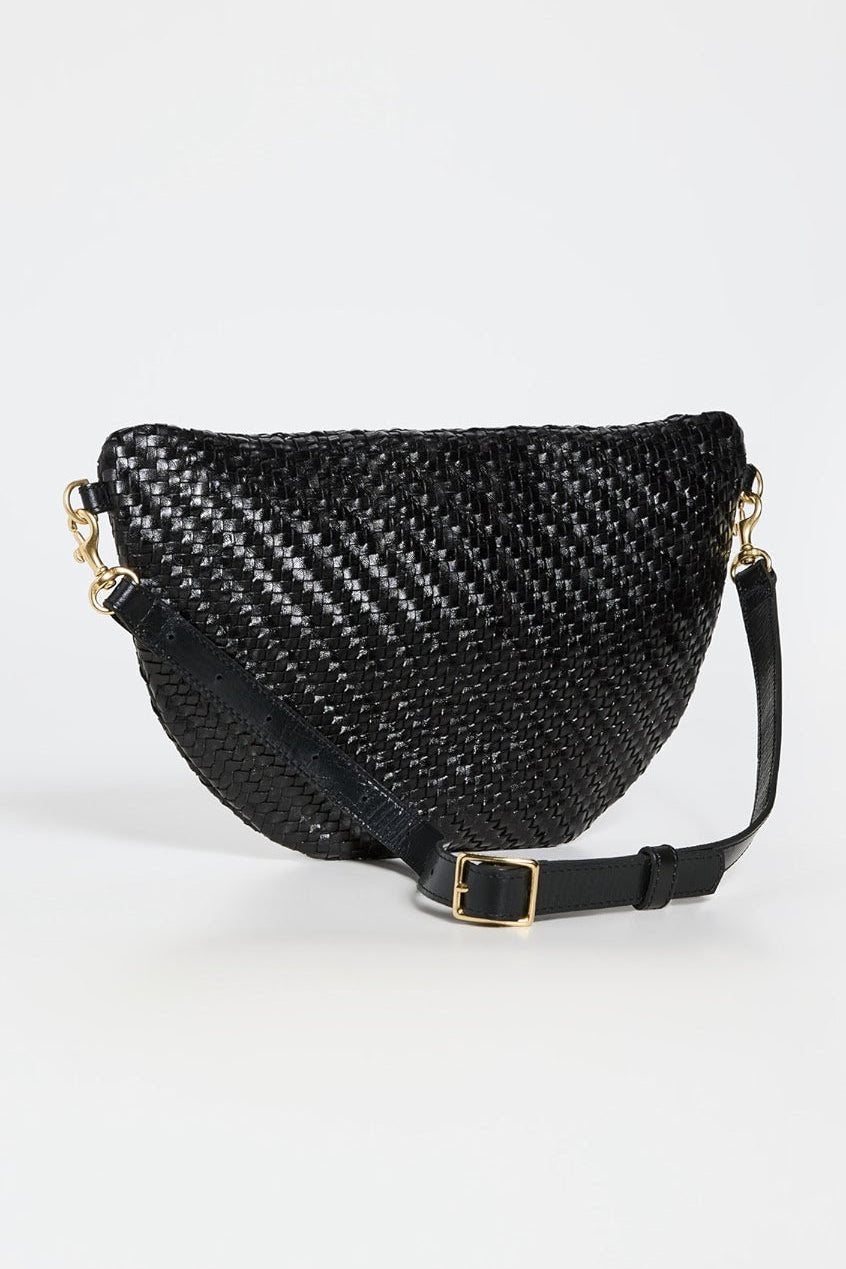 Grande Fanny - Black Woven Zig-Zag