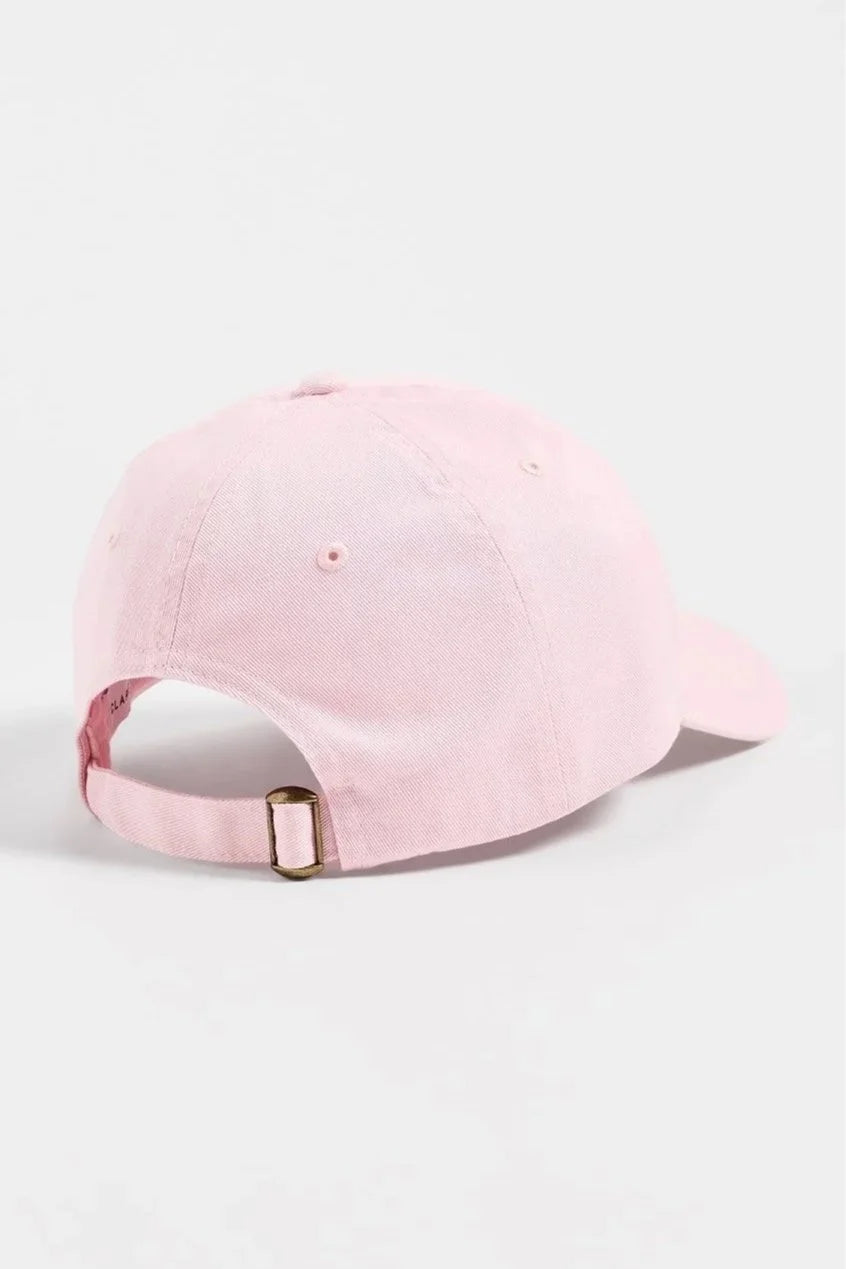 Baseball Hat - Embroidered Ciao Light Pink